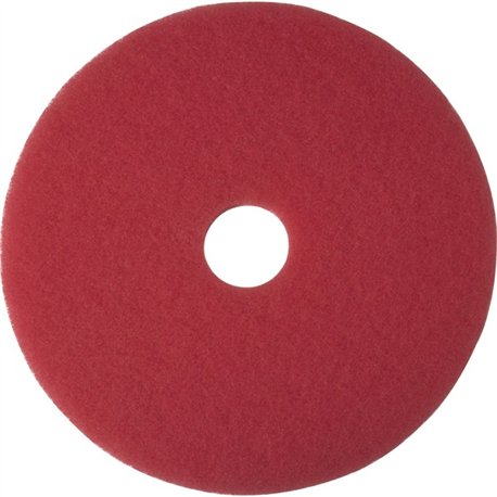 3M Niagara Cleaning Pad - 5/Carton - Round x 14" Diameter - Buffing, Floor - Marble Floor - 175 rpm to 600 rpm Speed Supported -