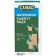 Curad Assorted Waterproof Transparent Bandages - 20/Box - Transparent - Polyurethane