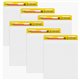 Post-it Easel Pad - 30 Sheets - Ruled25" x 30" - Self-stick, Resist Bleed-through, Handle, Sturdy Backcard, Universal Slot, Repo