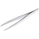 Medline Nonsterile Tweezers - For Eyebrow - Durable, Latex-free - Stainless Steel - Stainless Steel