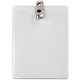 Advantus Vertical Badge Holder with Clip - 3" x 4" - Vinyl - 50 / Pack - Clear