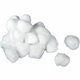 Medline Nonsterile Cotton Balls - Medium - 2000 / Pack - 100% Cotton - White