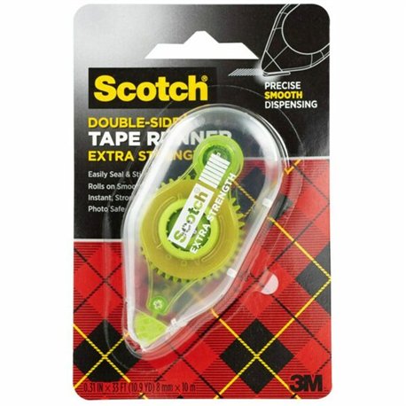 Scotch Double-Sided Tape Runner Refill - 8 oz - 1 Each - Clear