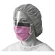 Medline Fluid-resistant Face Mask - Cellulose - Purple - Fluid Resistant, Earloop Style Mask, Fog Resistant, Latex-free - 25 / B