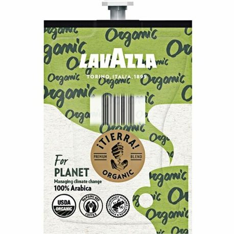 Lavazza Freshpack Tierra Organic Coffee - Compatible with Flavia Aroma, Flavia Barista, FLAVIA Creation 600, Flavia Creation 500
