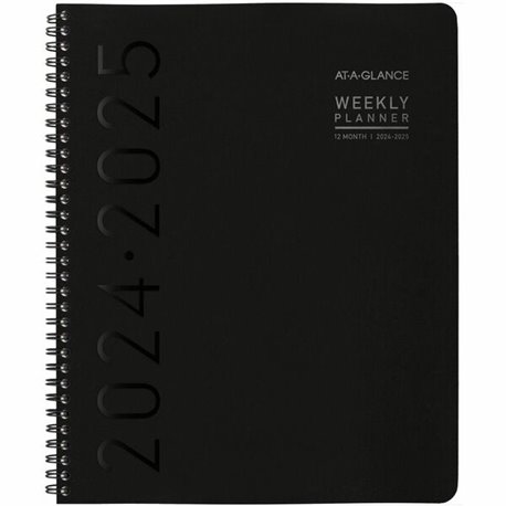 At-A-Glance Contempo Academic Weekly/Monthly Appointment Book - Large Size - Academic - Julian Dates - Weekly, Monthly - 12 Mont