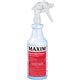 Maxim Germicidal Cleaner - 12 / Carton - Deodorant, Disinfectant, Non-porous - Yellow