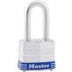 Master Lock Long-shackle Padlock - Keyed Different - 1.50" Shackle Diameter - Cut Resistant, Pick Proof, Rust Resistant - Steel 