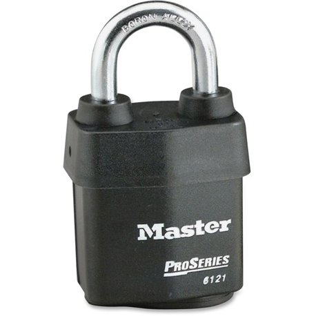 Master Lock Pro Series Rekeyable Padlock - Keyed Different - 0.31" Shackle Diameter - Cut Resistant, Pry Resistant, Weather Resi