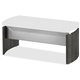 Mayline Desk Base - 1" x 29.7" x 1" x 26" - Beveled Edge - Finish: Gray Steel Laminate - Water Resistant, Stain Resistant, Abras