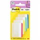 Post-it Durable Tabs - Write-on Tab(s) - 1.50" Tab Height x 2" Tab Width - Removable - Blue, Red, Green, Yellow Tab(s) - Inserta