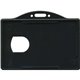 Advantus ID Card Holder - Support 3.38" x 2.13" Media - Horizontal - 25 / Pack - Black