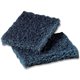 Scotch-Brite Extra HD Pot 'n Pan Scour Pad 88 - 3.5" Width x 5" Depth - 4/Carton - Fiber, Mineral, Resin, Synthetic Fiber - Blue