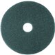 3M Blue Cleaner Pads - 5/Carton - Round x 12" Diameter - Scrubbing, Floor - Hard Floor - 175 rpm to 600 rpm Speed Supported - Te