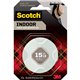 Scotch Mounting Tape - 4.17 ft Length x 1" Width - 1" Core - Foam - For Multipurpose - 1 / Roll - White