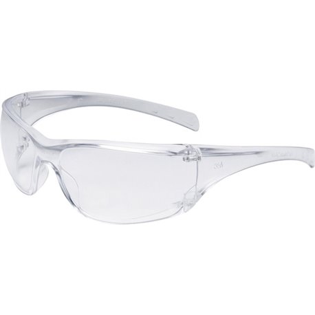 3M Virtua AP Safety Glasses - Ultraviolet Protection - Clear - Lightweight, Comfortable, Side Shield, Anti-fog, Wraparound Lens 