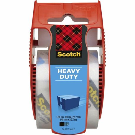 Scotch Super-Strength Packaging Tape - 22.20 yd Length x 1.88" Width - 3.1 mil Thickness - 1.50" Core - Synthetic Rubber Resin -