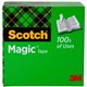 Scotch Invisible Magic Tape - 36 yd Length x 1" Width - 1" Core - Split Resistant, Tear Resistant - For Mending, Splicing - 1 / 