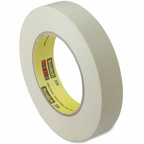 Scotch General-Purpose Masking Tape - 60 yd Length x 1" Width - 5.9 mil Thickness - 3" Core - Rubber Backing - For Multipurpose 