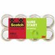 Scotch Sure Start Packaging Tape - 54.60 yd Length x 1.88" Width - 2.6 mil Thickness - 3" Core - Synthetic Rubber Resin - For Ma