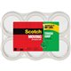 Scotch Tough Grip Moving Packaging Tape - 43.70 yd Length x 1.88" Width - Fiber - 6 / Pack - Clear