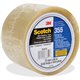 Scotch Box-Sealing Tape 355 - 54.68 yd Length x 2.83" Width - 3.5 mil Thickness - 3" Core - Rubber Resin - Polyester Backing - M