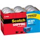 Scotch Heavy-Duty Shipping/Packaging Tape - 54.60 yd Length x 1.88" Width - 3.1 mil Thickness - 3" Core - Tear Resistant, Split 