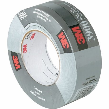 3M Multipurpose Utility-Grade Duct Tape - 60 yd Length x 1.88" Width - 7.6 mil Thickness - 3" Core - Polyethylene Coated Cloth B