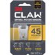 3M CLAW Drywall Picture Hanger - 45 lb (20.41 kg) Capacity - for Pictures, Project, Mirror, Frame, Art, Home, Decoration - Steel