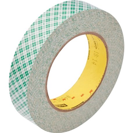 Scotch Double-Coated Paper Tape - 36 yd Length x 1" Width - 6 mil Thickness - 3" Core - 5 mil - Rubber Backing - For Multipurpos