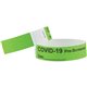 Advantus COVID Prescreened Tyvek Wristbands - 3/4" Width x 10" Length - Rectangle - Green - Tyvek - 100 / Pack