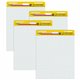 Post-it Self-Stick Easel Pad Value Pack with Faint Grid - 30 Sheets - Stapled - Feint - Blue Margin - 18.50 lb Basis Weight - 25