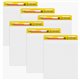 Post-it Easel Pad - 30 Sheets - Ruled25" x 30" - Self-stick, Resist Bleed-through, Handle, Sturdy Backcard, Universal Slot, Repo