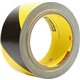 3M Diagonal Stripe Safety Tape - 36 yd Length x 2" Width - Vinyl - 5.40 mil - Rubber Resin Backing - Abrasion Resistant, Chemica