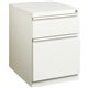 Lorell 20" Box/File Mobile Pedestal - 15" x 19.9" x 23.8" for Box, File - Letter - Mobility, Ball-bearing Suspension, Removable 