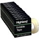 Highland 1/2"W Matte-finish Invisible Tape - 36 yd Length x 0.50" Width - 1" Core - For Mending, Splicing, Holding - 12 / Box - 