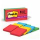 Post-it Super Sticky Notes - Playful Primaries Color Collection - 720 - 2" x 2" - Square - 90 Sheets per Pad - Unruled - Candy A