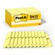 Post-it Notes Value Pack - 2160 - 1 1/2" x 2" - Rectangle - 90 Sheets per Pad - Unruled - Yellow - Paper - 24 / Pack