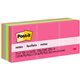 Post-it Notes Original Notepads - Poptimistic Color Collection - 1200 - 1 1/2" x 2" - Rectangle - 100 Sheets per Pad - Unruled -