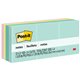 Post-it Notes - Beachside Caf&eacute Color Collection - 1200 - 1 1/2" x 2" - Rectangle - 100 Sheets per Pad - Unruled - Fresh Mi