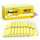 Post-it Notes Cabinet Pack - 1620 - 3" x 3" - Square - 90 Sheets per Pad - Unruled - Canary Yellow - Paper - Self-adhesive, Repo