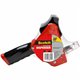 Scotch Heavy-Duty Packaging Tape Dispenser - Foam Handle - Holds Total 1 Tape(s) - 3" Core - Refillable - Soft Grip, Retractable
