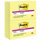 Post-it Super Sticky Notes - 1080 - 3" x 5" - Rectangle - 90 Sheets per Pad - Unruled - Yellow - Paper - Self-adhesive - 12 / Pa