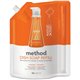 Method Dish Soap Refill - 36 fl oz (1.1 quart) - Clementine Scent - 6 / Carton - Pleasant Scent, Triclosan-free, No-mess - Orang