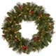 National Tree Decorative Wreath - Green, Red - Christmas Theme