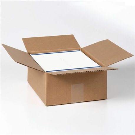 Avery Shipping Labels, Sure Feed, 2" x 4" , 5,000 Labels (95910) - 2" Width x 4" Length - Permanent Adhesive - Rectangle - Laser