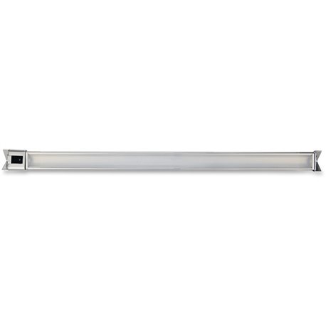 Lorell Under Cabinet Task Light - 7 W LED Bulb - Adjustable Angle - 420 lm Lumens - Undercabinet Mountable - Silver - for Cabine