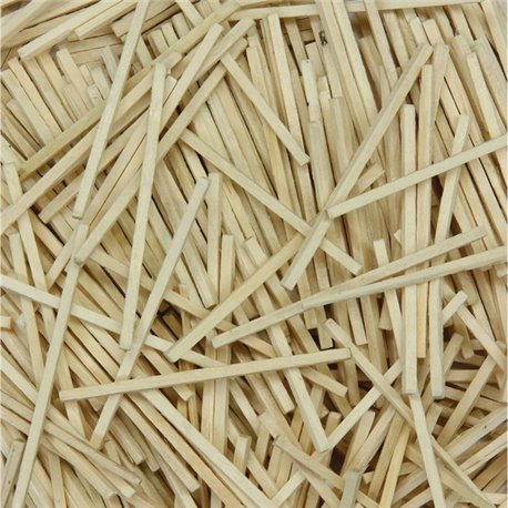 Creativity Street Mini Craft Sticks - Art Project, Craft Project, 3D Structure x 2.56"Length - 500 / Box - Natural - Wood