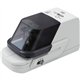 MAX Heavy-duty Electronic Stapler - 70 Sheets Capacity - 5000 Staple Capacity - 0.75" Throat Depth - 1 Each - Gray Black - Metal