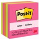 Post-it Notes - Poptimistic Color Collection - 4" x 4" - Square - 100 Sheets per Pad - Fuchsia, Neon Green, Neon Orange - Reposi